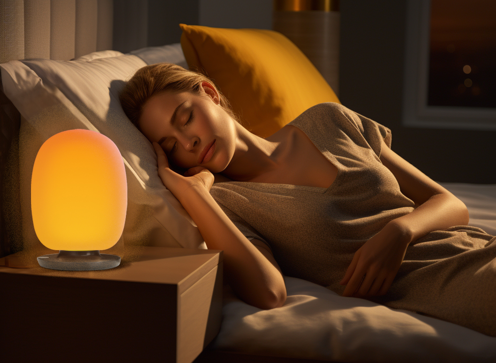 Is orange light good for sleep?